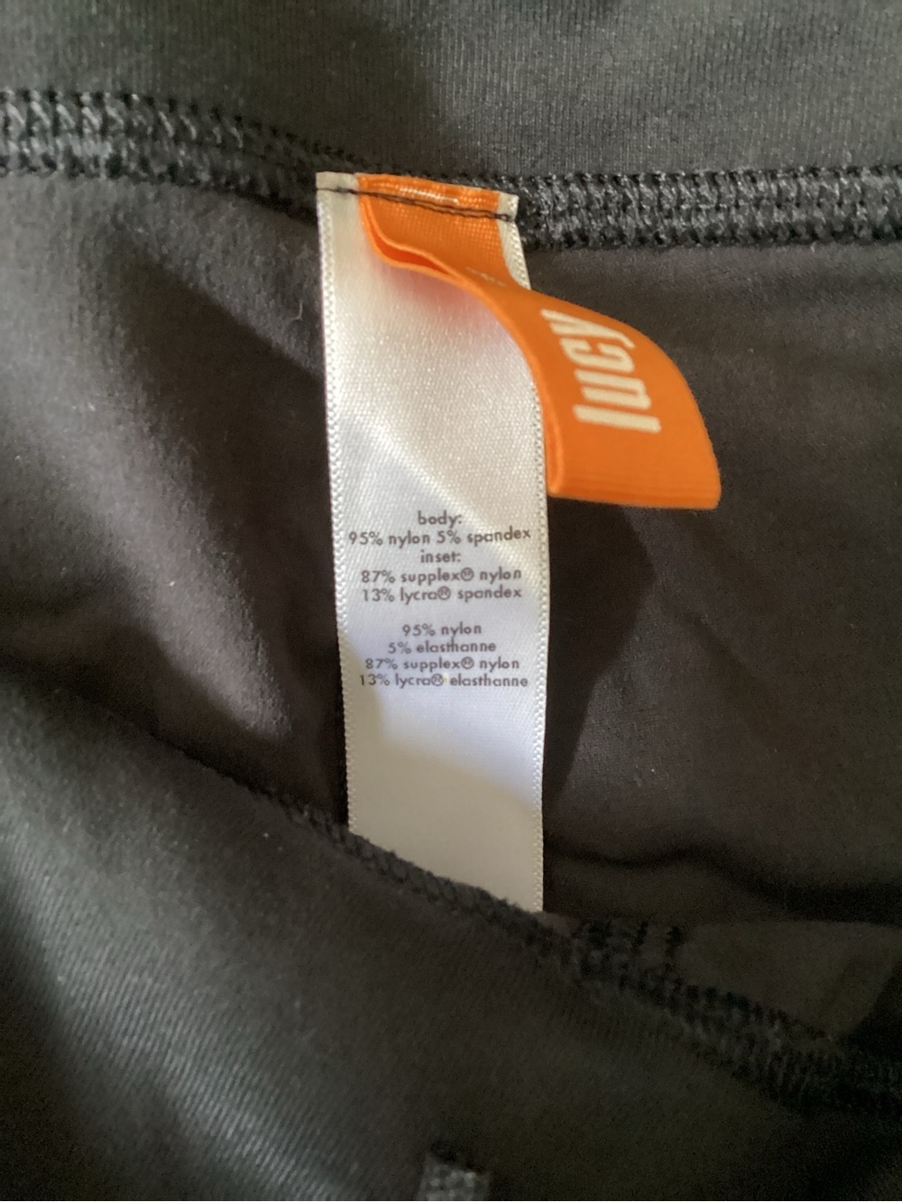 Lucy Black Track Pants Joggers - Picture 4 of 6